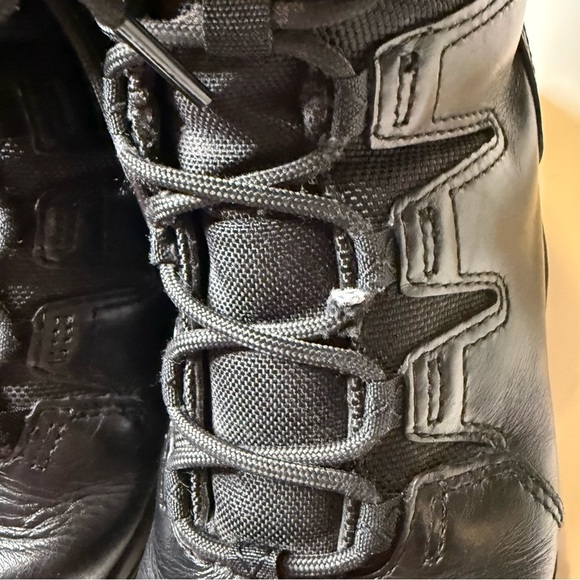 Bates Men's Black Combat Boots side zipper, guessing size 7 - see measurements - Picture 5 of 11